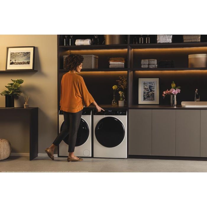 Haier I Pro Series 5 HD90-A3959 9kg Heat pump tumble dryer with A+++ Energy Rating - White
