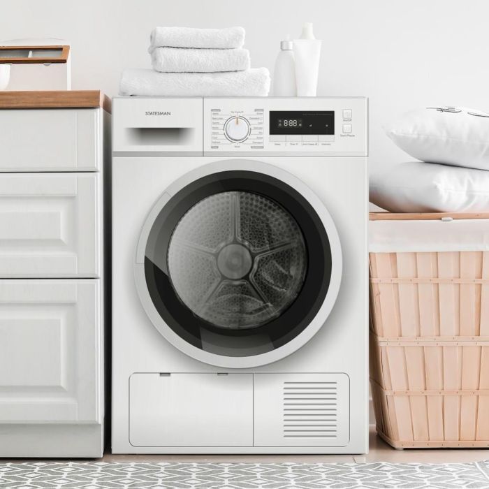 Statesman TCM08W 8kg Condenser Tumble Dryer