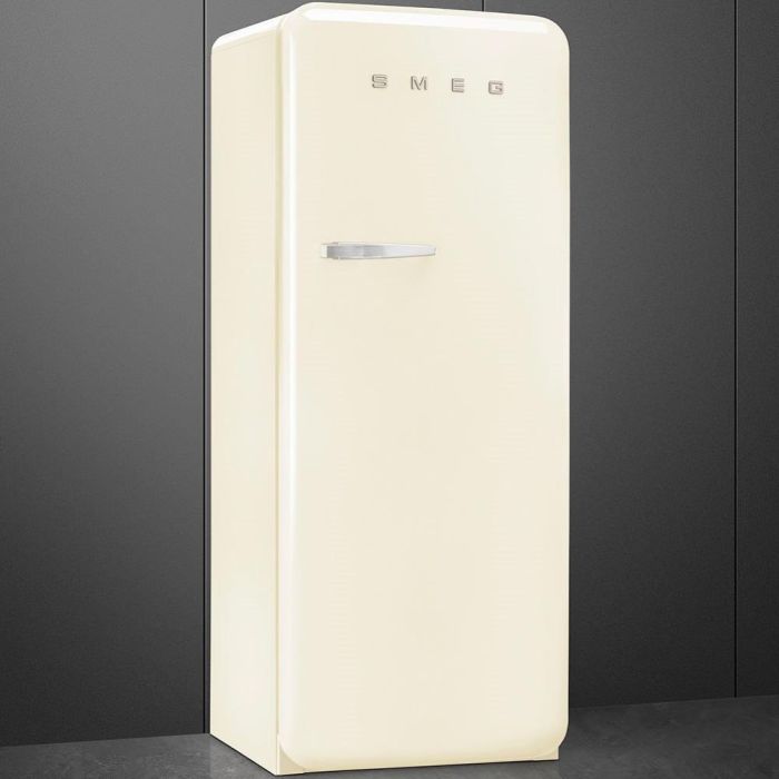 Smeg FAB28RCR5UK 60cm 50s Style Right Hand Hinge Fridge with Icebox, Cream