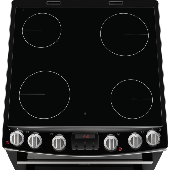 Zanussi ZCV66078XA SurroundCook 60cm Ceramic Electric Cooker