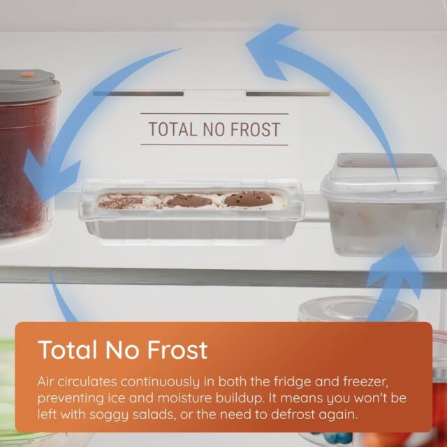 Hotpoint HPKF6353XBR4UK Freestanding Total No Frost 50/50 Fridge Freezer with VitalCare