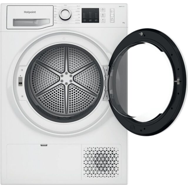 Hotpoint NT M10 81WK Freestanding 8kg Heat Pump Tumble Dryer - White