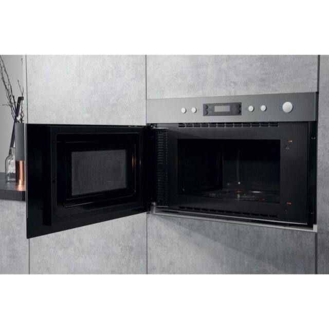 Hotpoint MN 314 IX H Built-In Microwave - Stainless Steel