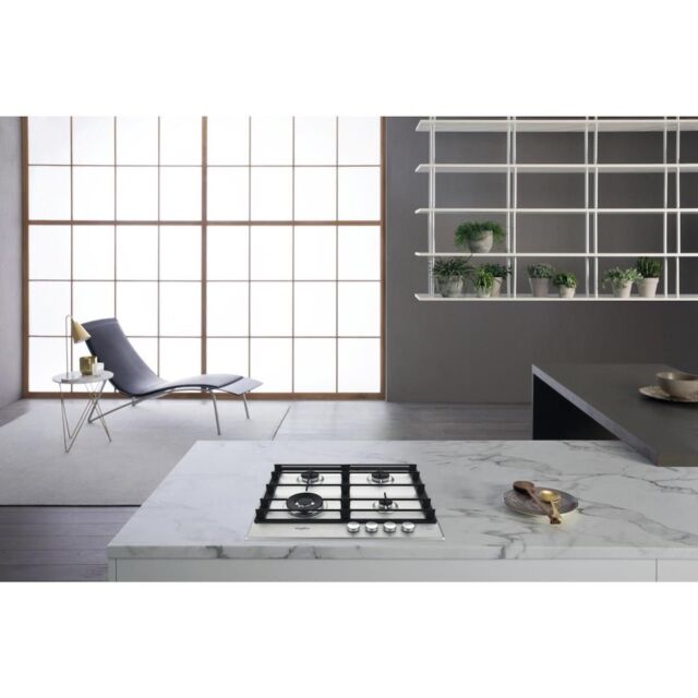 Whirlpool GMWL628IXL Gas Hob 4 Burners - Inox