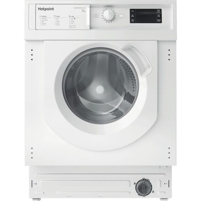 Hotpoint BI WMHG 71484 UK N Integrated Washing Machine - White