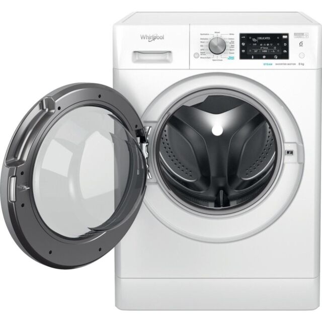 Whirlpool FFD 8489 BSV UK Freestanding 8kg Washing Machine - White