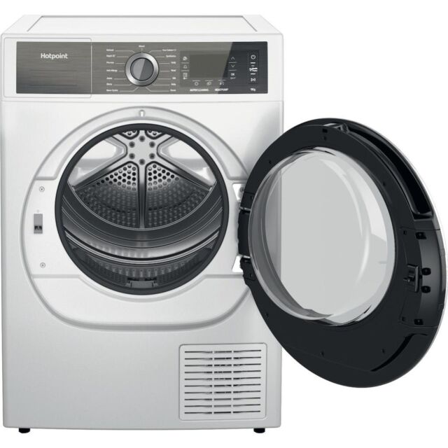 Hotpoint H8 D94WB UK Freestanding 9kg Heat Pump Tumble Dryer - White