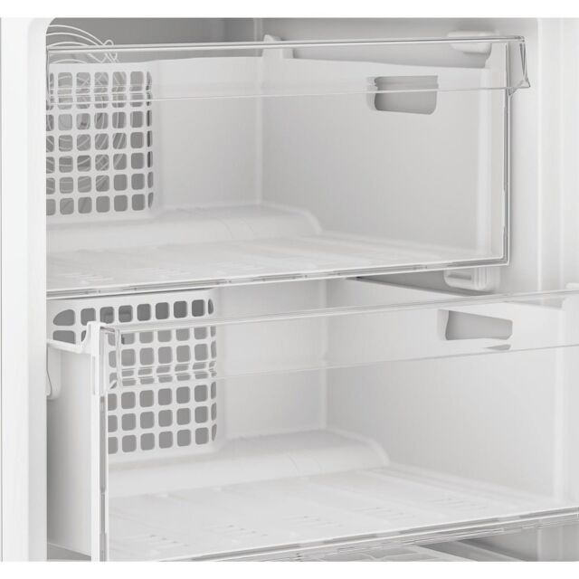 Hotpoint HPKH 1261W XBR4UK Freestanding 50/50 No Frost Fridge Freezer with Water Dispenser - Black