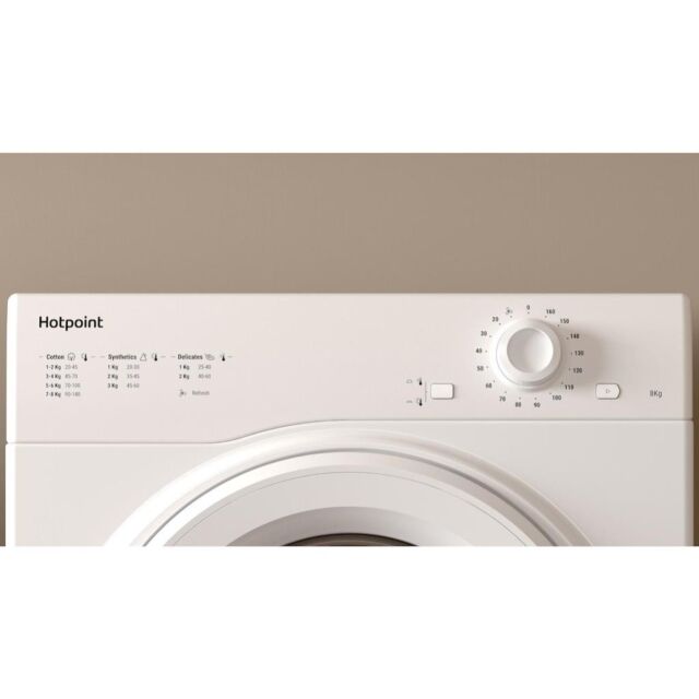 Hotpoint H1 D80W UK Vented Tumble Dryer - White
