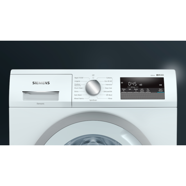 Siemens WM14N191GB, Washing machine, front loader