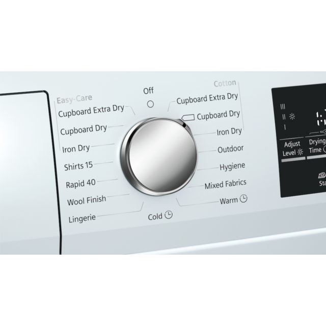 Siemens WT46G491GB, Condenser tumble dryer