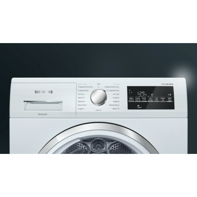 Siemens WT46G491GB, Condenser tumble dryer