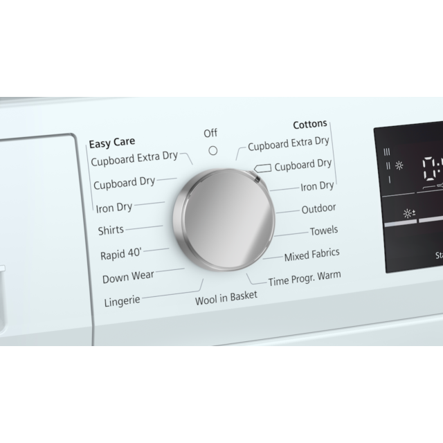 Siemens WT47RT90GB, Heat pump tumble dryer
