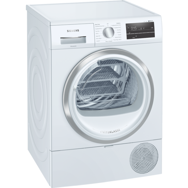 Siemens WT47RT90GB, Heat pump tumble dryer