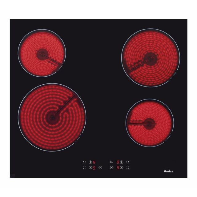 Amica ACH6420FR 60cm Ceramic Touch Control Hob
