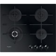 Whirlpool GOWL 628/NB W Collection Hob 4 Burners 60cm - Black