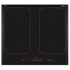 CDA HN6841FR Four Zone Induction Hob with Illuminated Front Edge